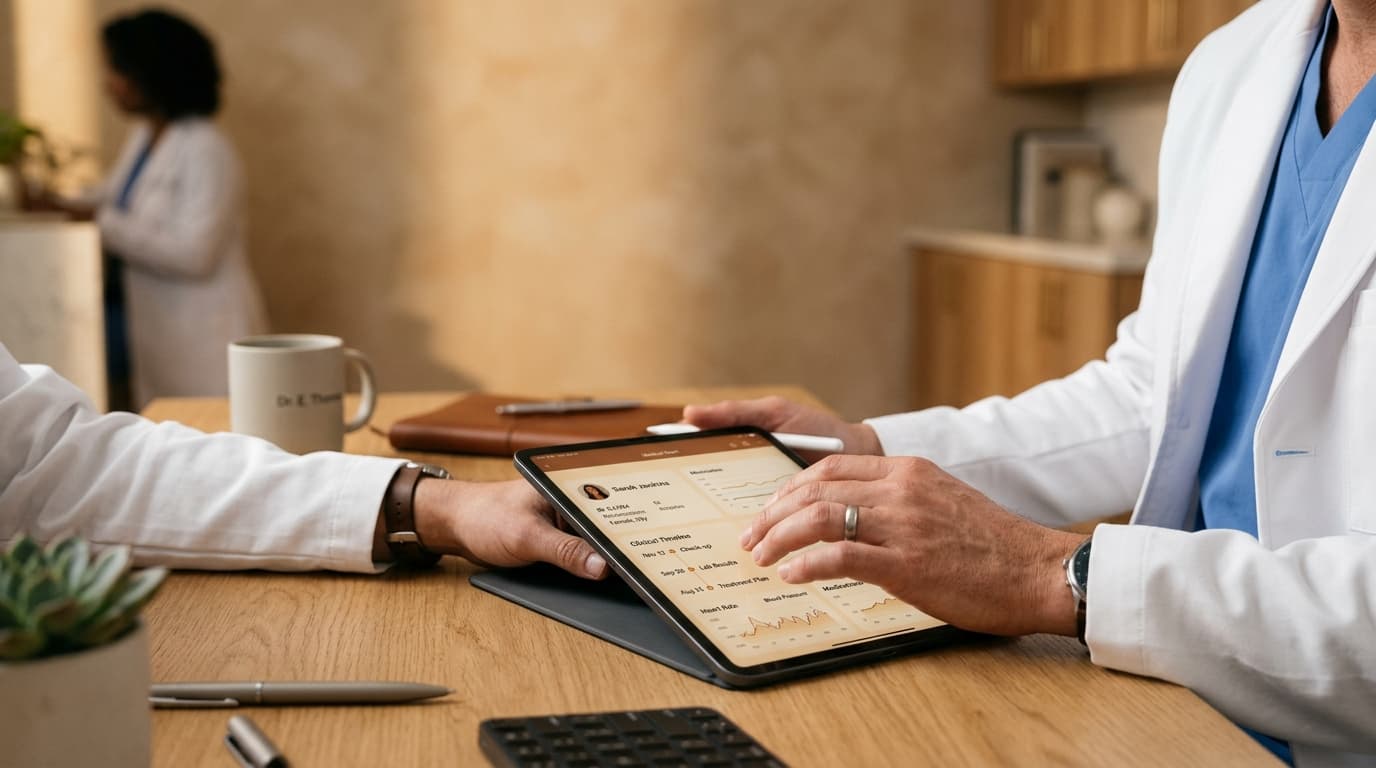 HealNote clinical intelligence workstation